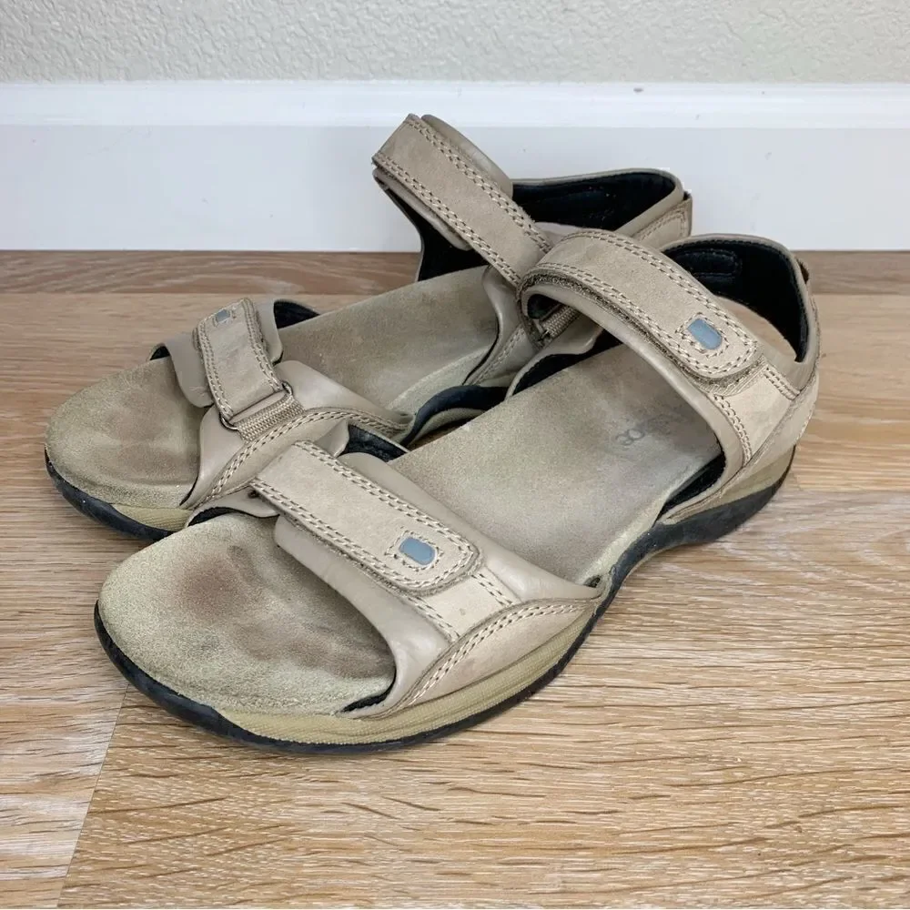 Soft Shoe by Medicus Sand Adjustable Strap Sandals, Size 7